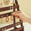 Wood Earring Display Stand for Stud and Hook Earrings 1 Pack 6