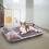 Soft Reversible Fleece Pet Bed Mat for Small Animals 5