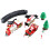Christmas Train Set with Lights and Sound Compatible with 3