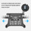 Laptop Mount Tray with Vented Design and Expandable Clamps 3