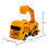 Construction Vehicles Playset Die-Cast Car Carrier 8-Pack 3