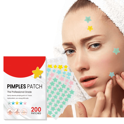 Hydrocolloid Acne Patches for Face Star Shape 1
