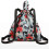 Mochila de viagem com fecho de cordão e compartimento seco/molhado. 2