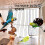 RUseeN bird perch platform stainless steel rectangle stand 4