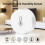 ZigBee Smart Temperature and Humidity Sensor White 4