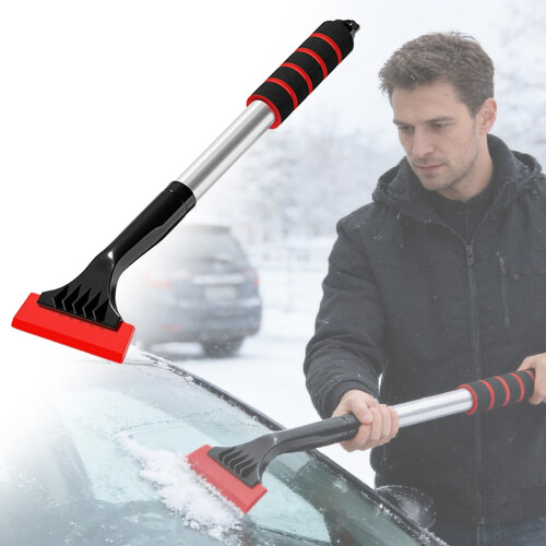 Ice Scraper Aluminum Alloy 1 Pcs Red 1