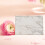 Valentine's Day marble greeting card with envelope 4