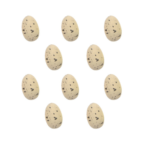 Mini Speckled Foam Easter Eggs 10 pcs 0.791.18 in 1