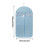 Bolsas azules para colgar ropa, 42"x23" 2