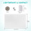 Serviettes compressées réutilisables et portables, paquet de 100 5