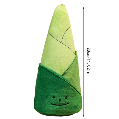 Brinquedo de pelúcia de broto de bambu, almofada macia de 40 cm (16 polegadas) 1