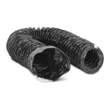 Tuyau de ventilation flexible - HELLOSHOP26 - 5 m - 200 mm - Nylon et PVC - Durable et flexible