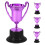 Mini Purple Plastic Trophies for Party Celebrations 6