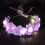 LED Flower Headband for Women 1 Piece 8
