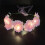 LED Flower Headband for Women 1 Piece 6