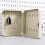 Key Storage Rack Wall-Mounted Steel Cabinet 1 Set 5