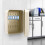 Key Storage Rack Wall-Mounted Steel Cabinet 1 Set 7