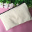 Bolsa de lona com zíper, algodão natural, 20x12,5 cm (8x5 polegadas) 5