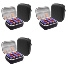 3X Custodia Protettiva per Fiale di Insulina con 15 Slot, Borsa Organizer per Fiale di Insulina per Diabetici, Fiale Standard da 1 Ml, 3 Ml, 5 Ml e 10