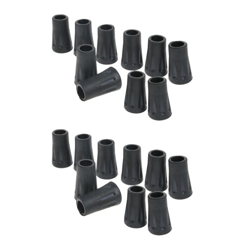 Rubber Cane Tips Replacement for Crutches and Trekking 1
