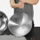 Stainless Steel Round Bottom Wok 1 Pack 3