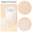 Translucent pleated curtain tape nylon white 10.9 yards 4