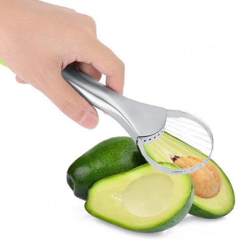Coupe-avocat en acier inoxydable 2 en 1 1