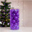 Purple Shatterproof Christmas Ornaments 24 Pieces 2