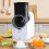 Râpe à fromage électrique 50W avec 3 lames 5