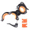Flashlight Mount Holder with Rotation Clip Clamp 4