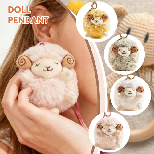 Peluche a forma di pecora, decorazione per compleanni e Natale 2