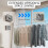 Retractable Clothesline Indoor Outdoor 18 ft Stainless 4