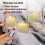 Candele LED senza fiamma con timer e telecomando (confezione da 9) 3