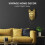 Γλυπτό τοίχου Gold Fox Vintage 3D Decor 9,4 ιντσών 2