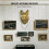 Γλυπτό τοίχου Gold Fox Vintage 3D Decor 9,4 ιντσών 6