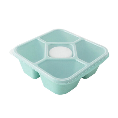 Recipiente Bento Box com 5 compartimentos, próprio para micro-ondas. 1