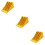 Wheel Chocks Heavy Duty 3 pcs 16x18x39 cm 6