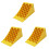 Wheel Chocks Heavy Duty 3 pcs 16x18x39 cm 3