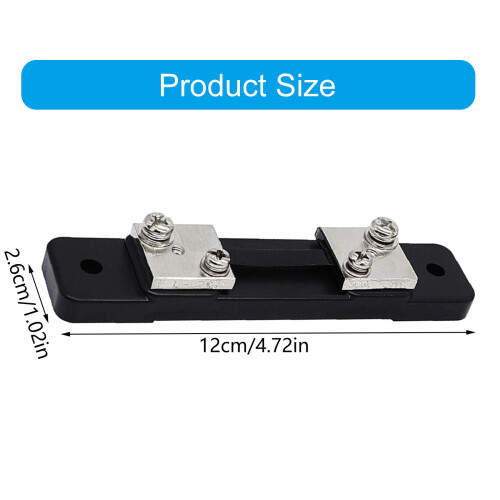 Stable Current Shunt Resistor Metal External 100A 2