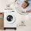 Almofadas antivibração para máquina de lavar roupa, 4,5 polegadas (11,4 cm), 4 peças 4