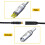 E-Bike Conversion Motor Adapter Cable 6-Pin Hall 3-Pin Phase 4