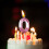 Birthday Candle Number 0 Multicolor 3D Design 2