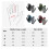 Cycling Gloves Padded Touchscreen Breathable for Men and 3