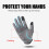 Cycling Gloves Padded Touchscreen Breathable for Men and 8