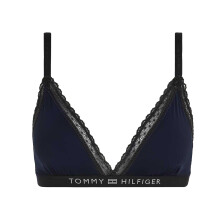 (12 UK, Desert Sky) Tommy Hilfiger Womens/Ladies Lettering Bralette