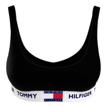 (10 UK, Black) Tommy Hilfiger Womens/Ladies Logo Bralette