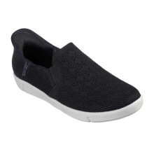 (4 UK, Black) Skechers Womens/Ladies Breezest Slip-on Trainers
