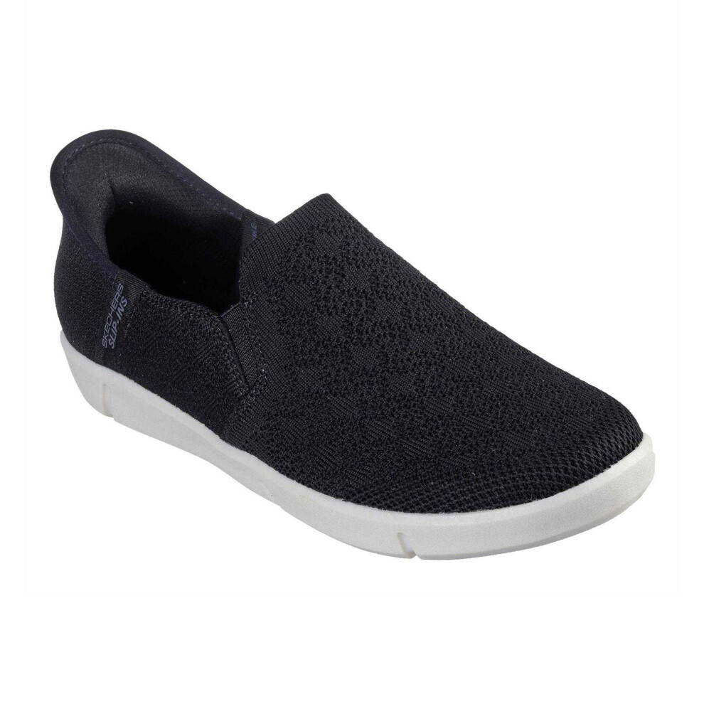 Skechers (4.5 Uk, Black) Womens/Ladies Breezest Slip-On Trainers