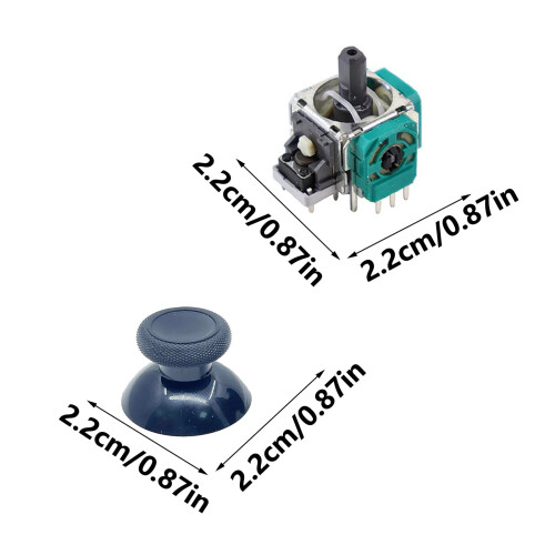 Ekstra joystick-tommelhette for trådløs spillkontroller 2