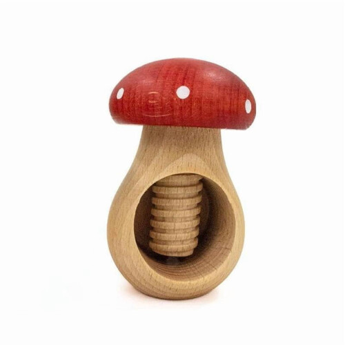 Nutcracker Mushroom-Shaped Adjustable Tongs for Walnuts and 2